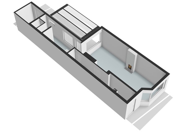 Floorplan - Soembastraat 65, 2315 BS Leiden